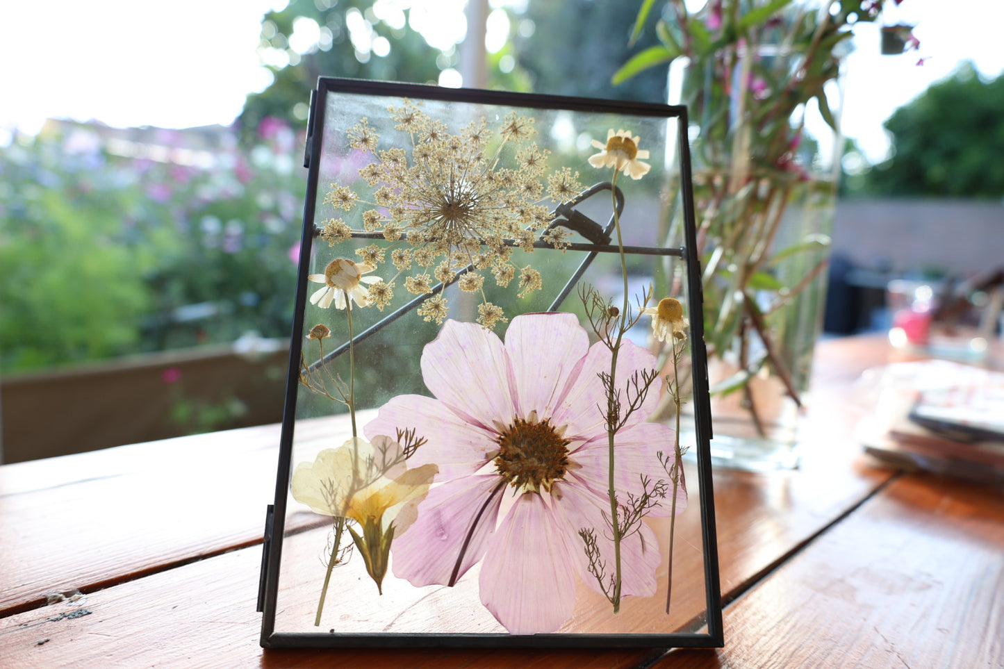 Framed Pressed Flower, 5”x7”