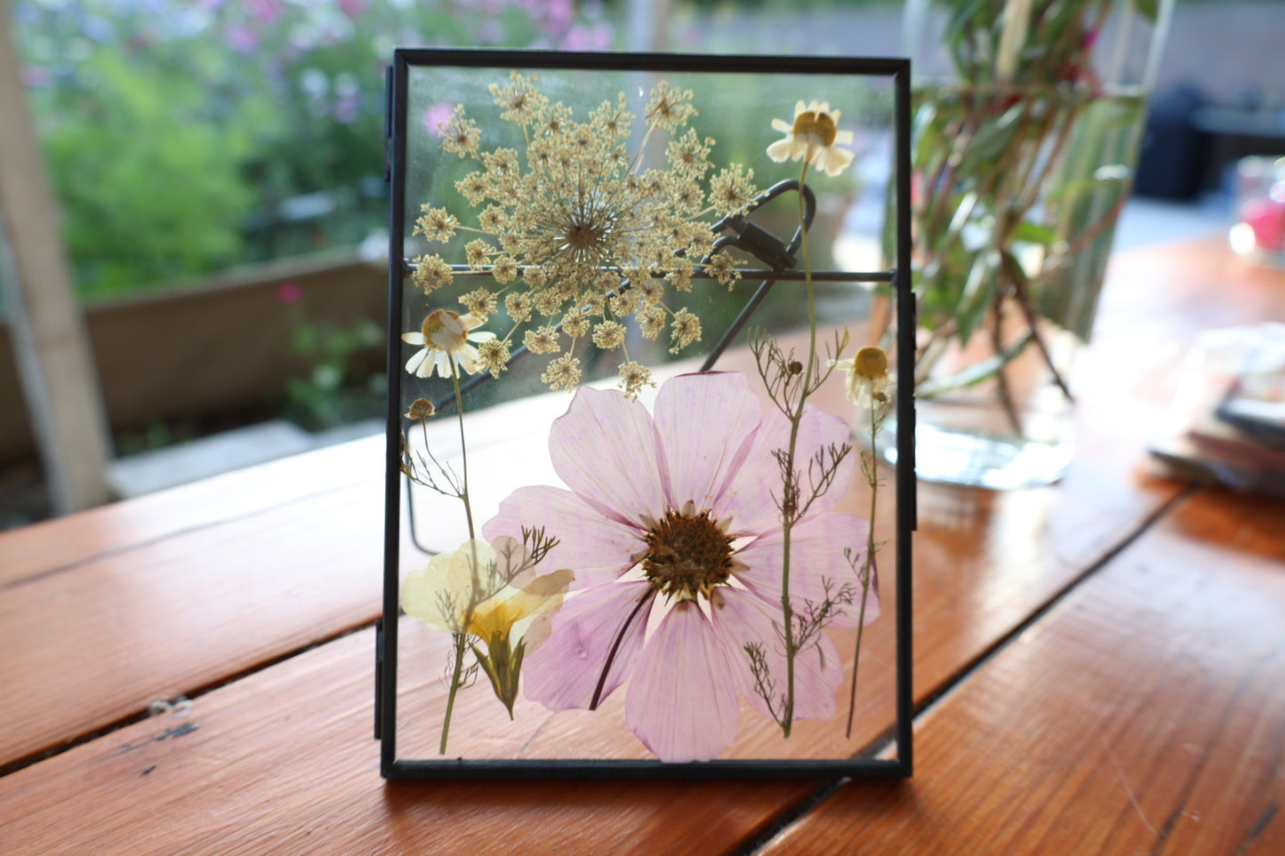 Framed Pressed Flower, 5”x7”