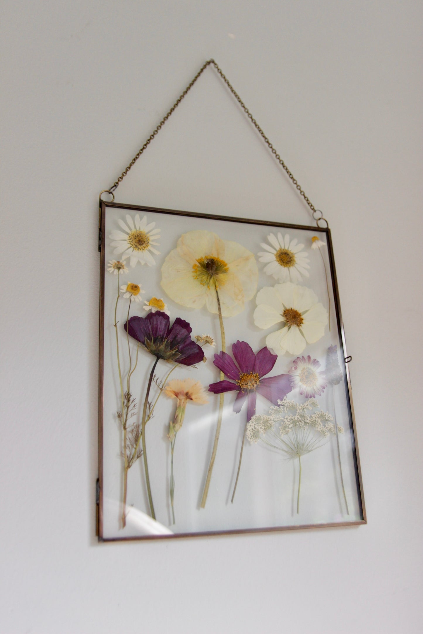 Custom Pressed Flower Frame