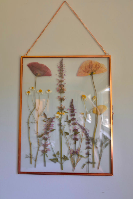 Custom Pressed Flower Frame